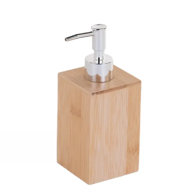 Dozownik do mydła z pompką BAMBUS, 240 ml Zniżka