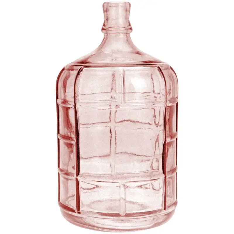 Obniżka ceny Szkalny wazon PINK na kwiaty, dekoracje - wysoki