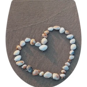 Darmowa dostawa Deska sedesowa SHELL HEARTS, duroplast, WENKO