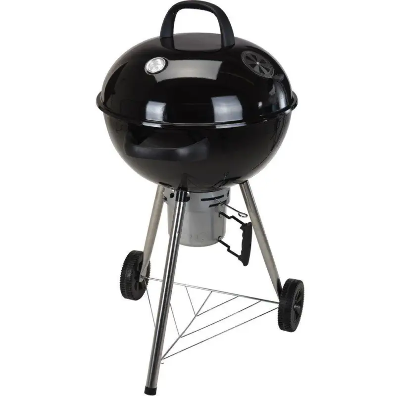 Do wyczerpania zapasów Grill ogrodowy okrągły z pokrywką, Ø 57 x 100 cm
