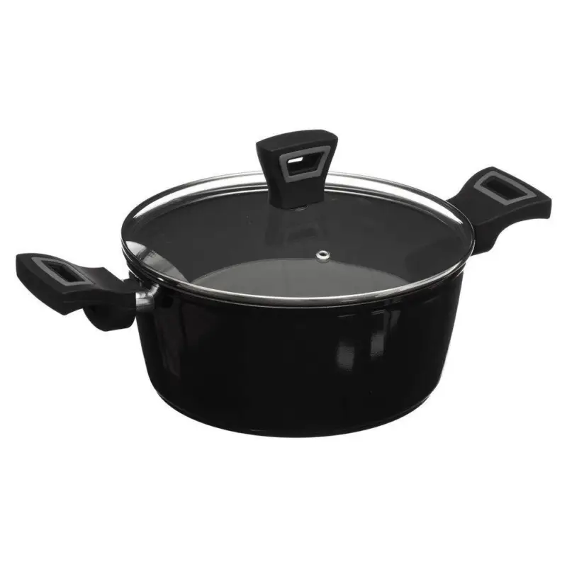 Garnek aluminiowy z pokrywą, Ø 24 cm Zniżka