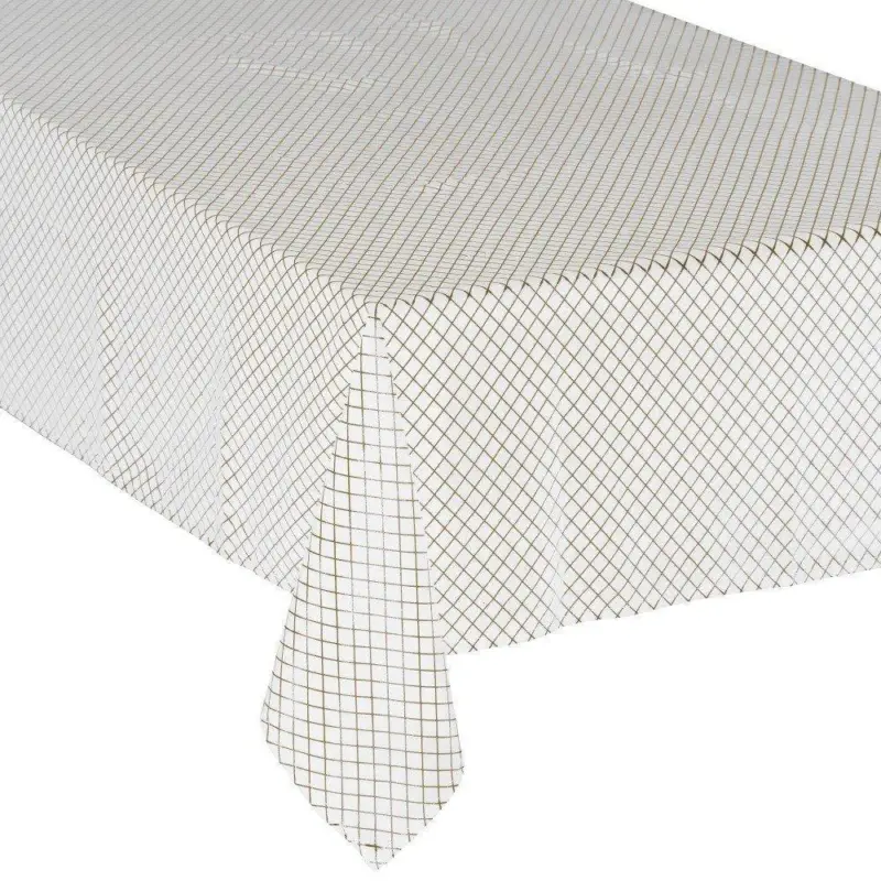 Okazja Obrus na stół w kratę, 140 x 360 cm