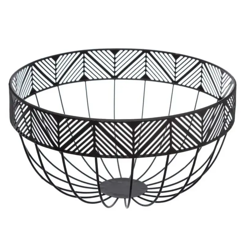 Zniżka Kosz na owoce FRIEZE, metalowy, ∅ 25 cm