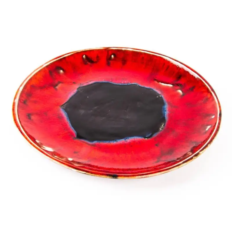 Talerz obiadowy handmade CRUSTA Ø 25 cm - unikalny wzór Najlepsza cena
