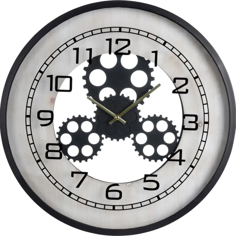 Do wyczerpania zapasów Zegar ścienny z mechanizmem zegara, 48 cm