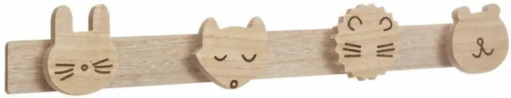 Łatwy zwrot Wieszak dziecięcy ANIMAL, 55 cm, motyw zwierzątek