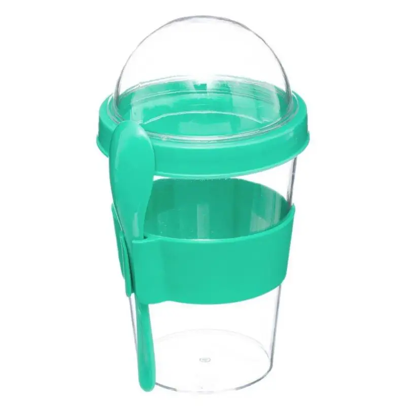 Szybka wysyłka Pojemnik na śniadanie, lunchbox z małą łyżeczką, 16 cm