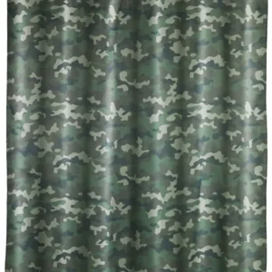 Zasłona prysznicowa CAMOUFLAGE, poliestrowa, WENKO Obniżka ceny
