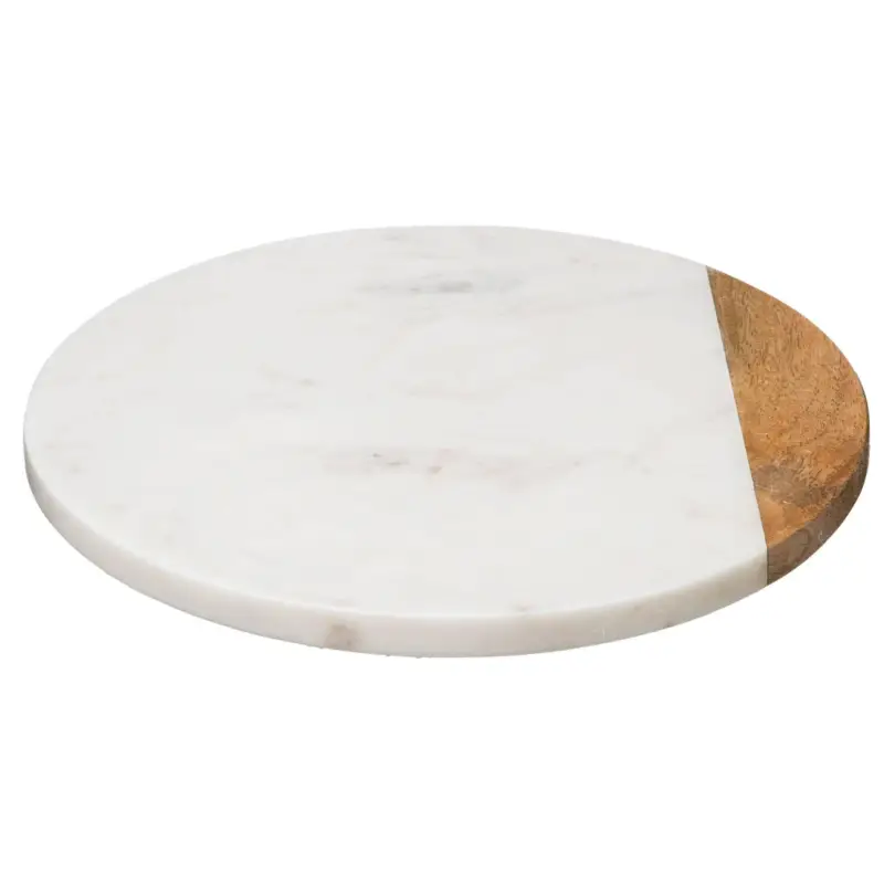 Hit cenowy Taca obrotowa GEOM HYGGE, Ø 30 cm, marmur