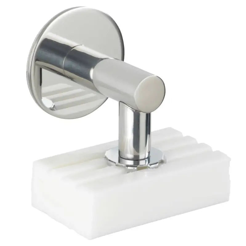 Wysoka jakość Magnetyczny uchwyt, mydelniczka Turbo-Loc® ze stali nierdzewnej, WENKO
