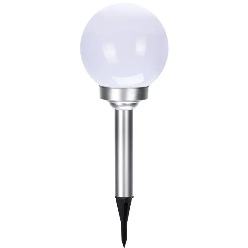 Wyprzedaż Lampa solarna kula, Ø 15 x 47 cm, 2 diody LED