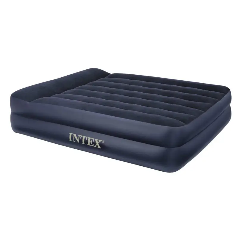 Dwuosobowe łóżko, materac z pompką - Intex Air Queen, 203x152 cm, outlet Bezpieczna płatność