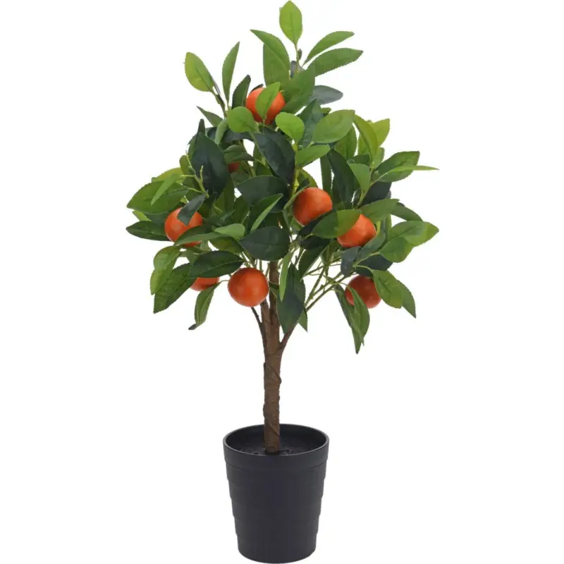 Sztuczna roślina doniczkowa, drzewko pomarańczowe, 70 cm Nie przegap