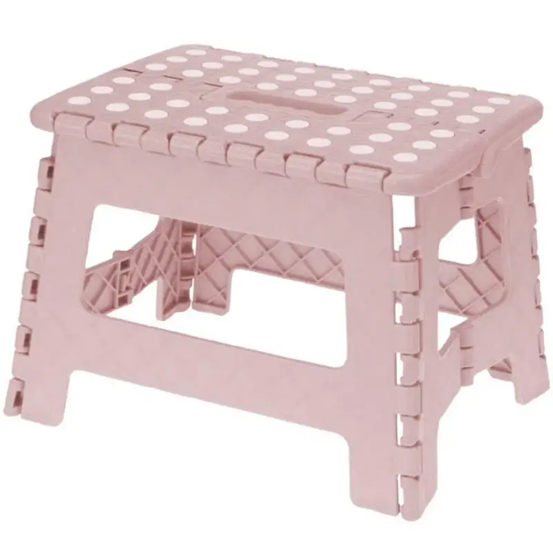 Nowy Taboret składany z tworzywa sztucznego, 29 x 22 x 22 cm