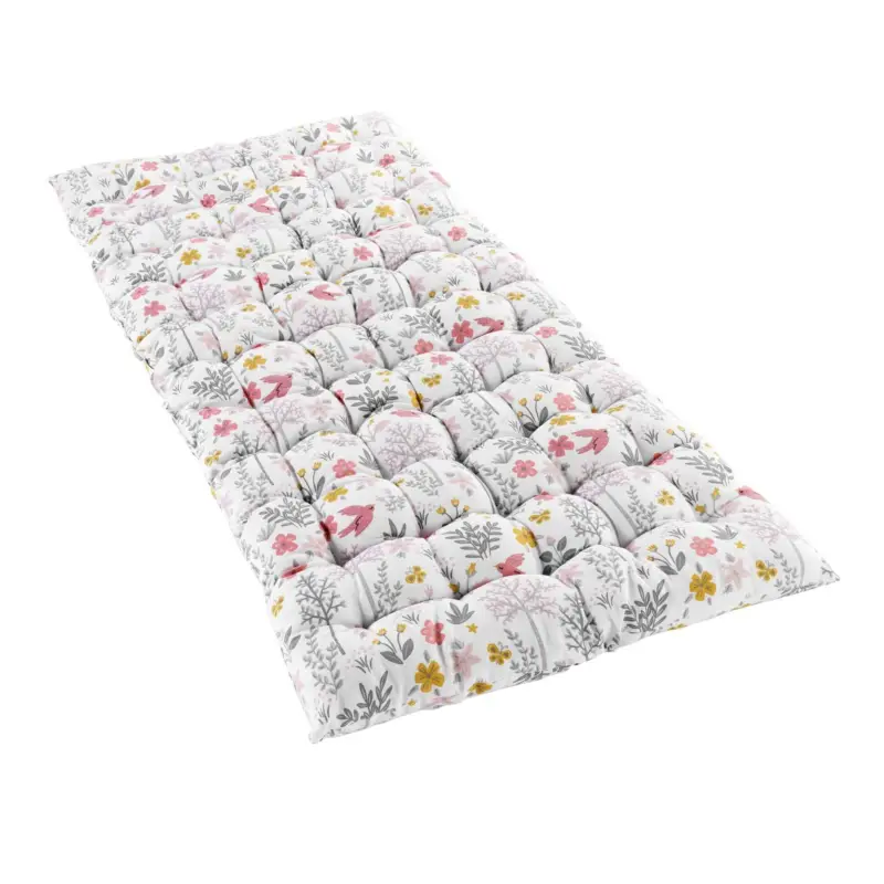 Wyjątkowa oferta Futon dla dzieci WOODEN FAIRY, bawełna, 120 x 55 cm