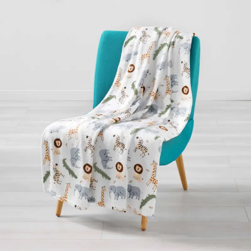 Kocyk dla dziecka LEO, flanelowy, 125 x 150 cm Nie przegap