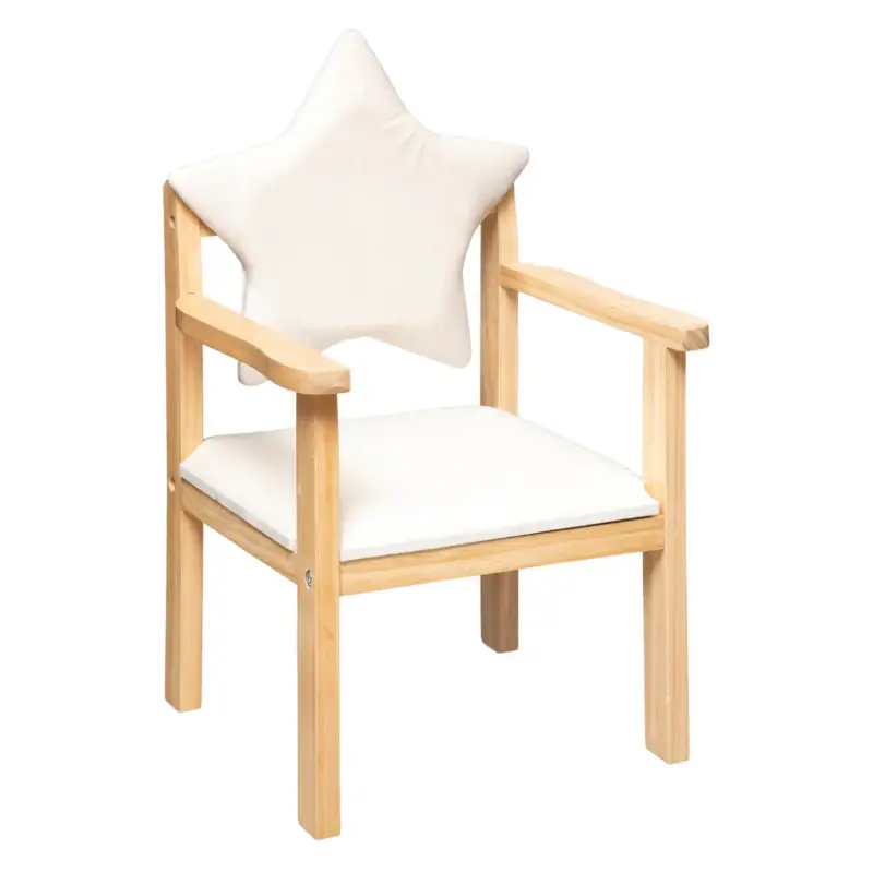 Krzesełko dla dzieci drewniane GWIAZDKA, 62 cm Zniżka