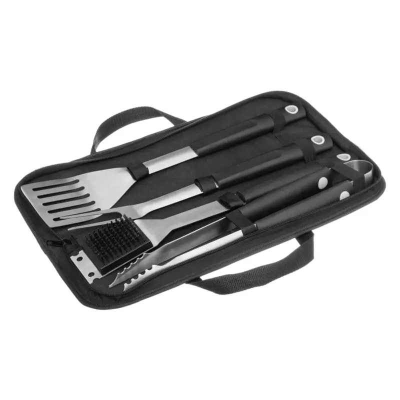 Akcesoria do grilla, zestaw, 4 elementy w etui Wyjątkowa oferta