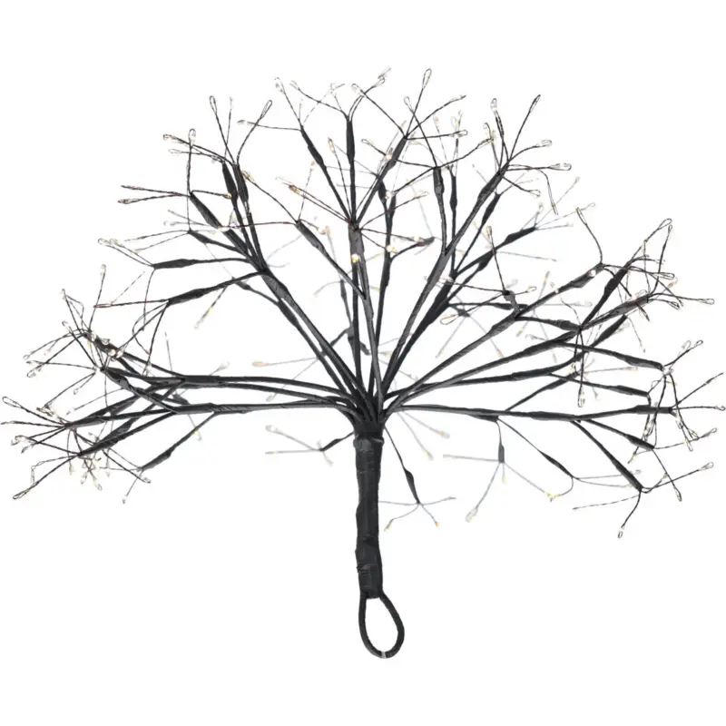 Wisząca dekoracja świąteczna, drzewko LED, 35 cm Zniżka