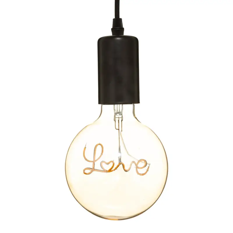 Wyprzedaż Żarówka dekoracyjna LOVE, LED, G125