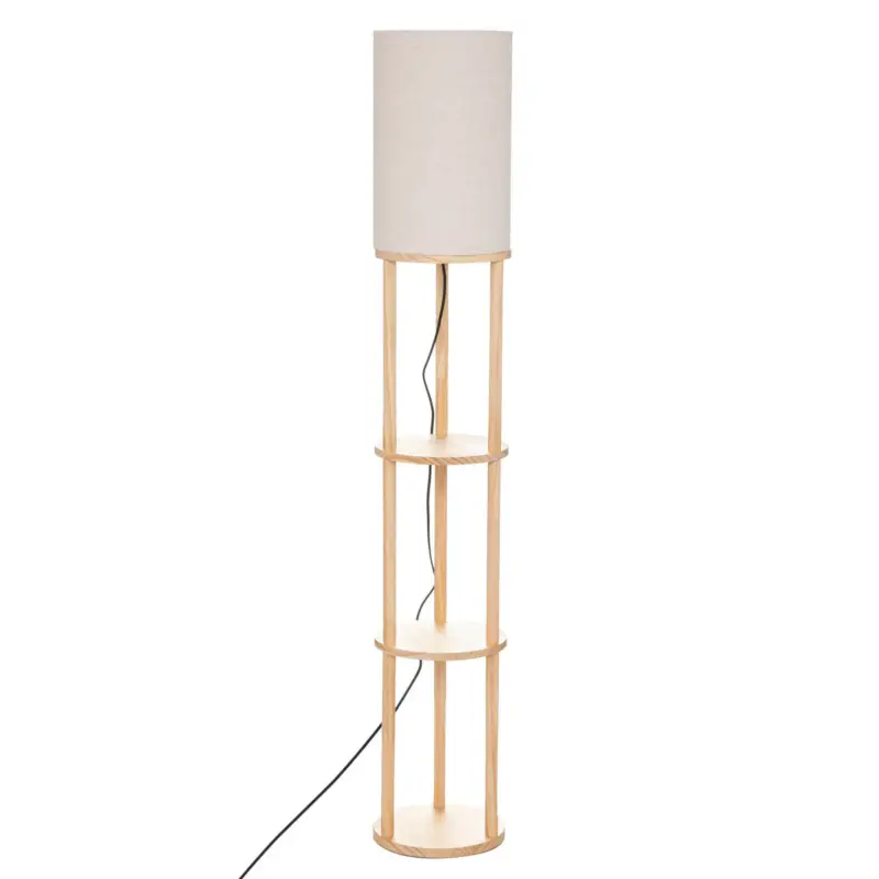 Tylko dziś Lampa podłogowa BETTY z lnianym kloszem, 150 cm