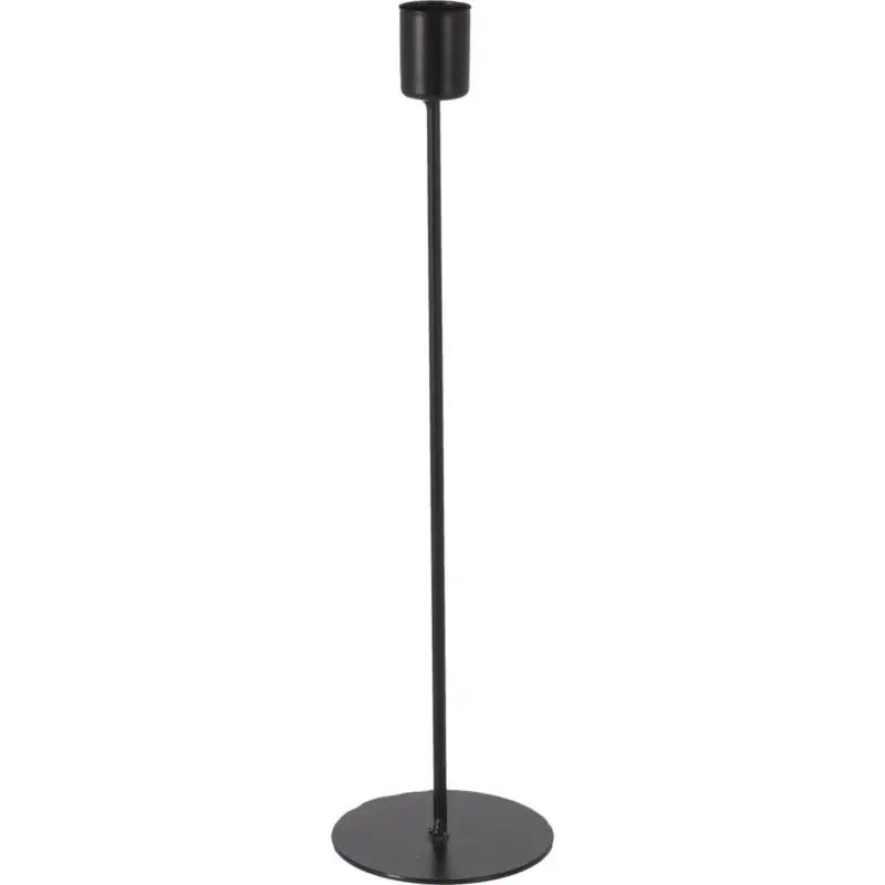 OUTLET Świecznik metalowy, 30 cm Łatwy zwrot