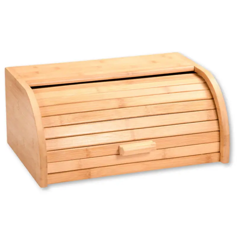 Chlebak bambusowy, zamykany, 40 x 27 x 17 cm, Kesper Darmowa dostawa