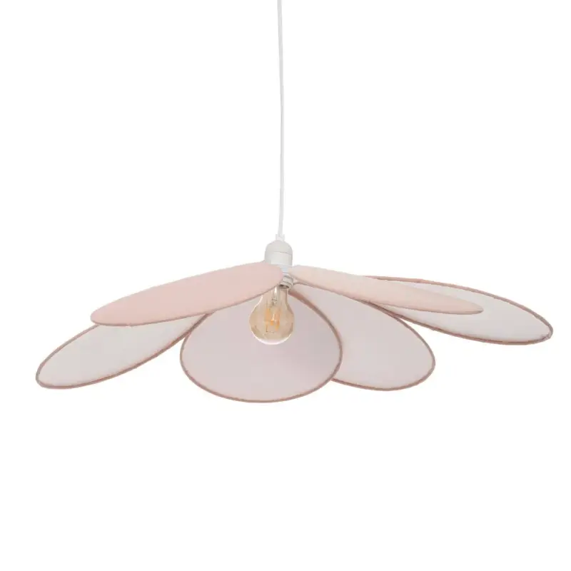 OUTLET Lampa sufitowa kwiat Okai, różowa, 64 x 18 x 64 cm Oferta limitowana