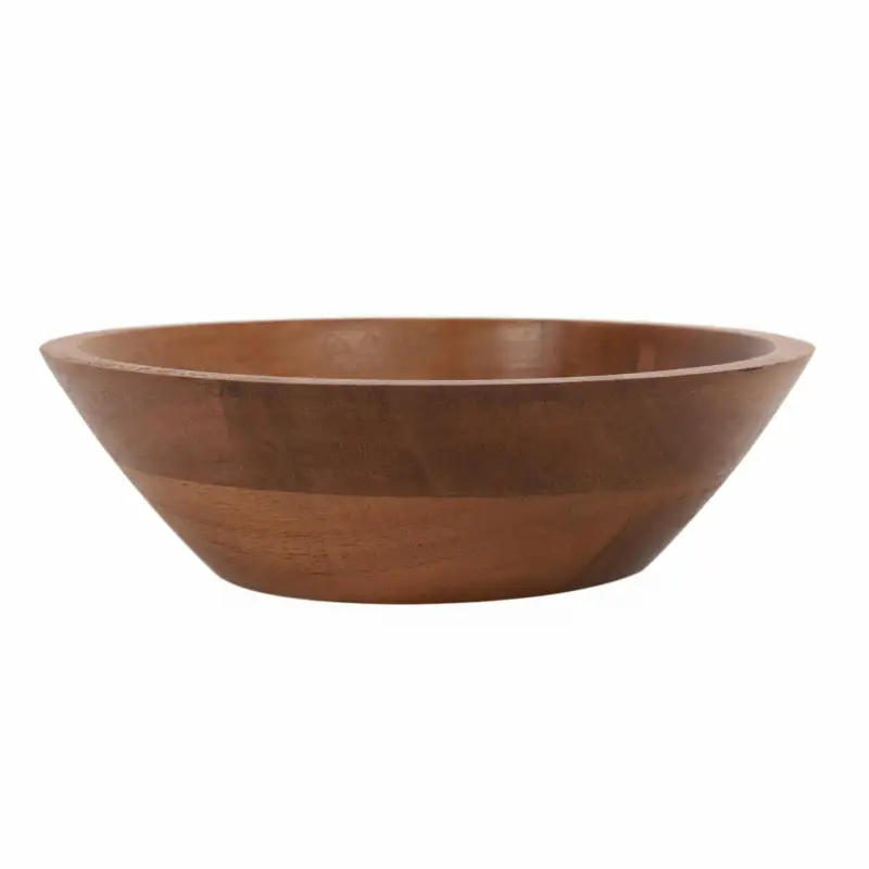 Szybka dostawa Miska drewniana na sałatki, owoce, akacja, Ø 18 cm