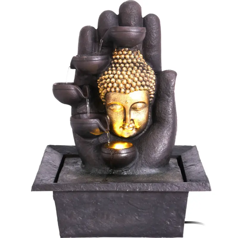 Fontanna domowa, Buddha, 30 x 24 x 40 cm Tani