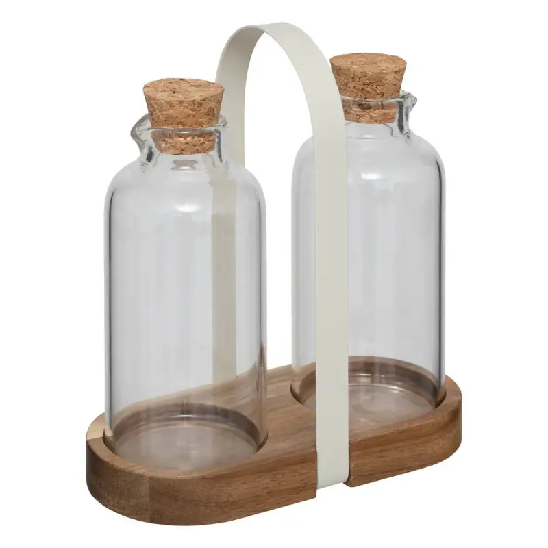 Butelki na olej i ocet HARMONY, 2 karafki 300 ml Wysoka jakość