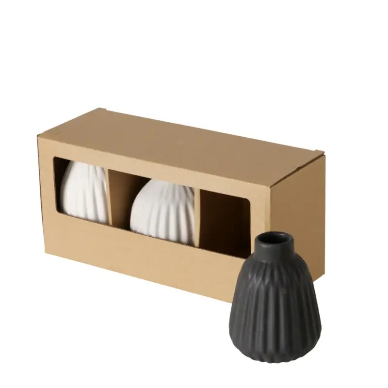 Ostatnia szansa Wazony ceramiczne matowe ESKO, 3 szt.