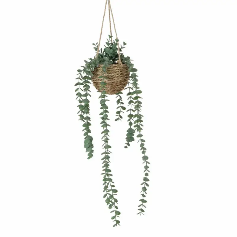 Zniżka Sztuczna roślina wisząca EUCALYPTUS, 78 cm