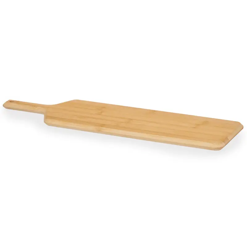 Bambusowa deska z uchwytem na przekąski RIOS, 50 x 14 cm Oferta limitowana