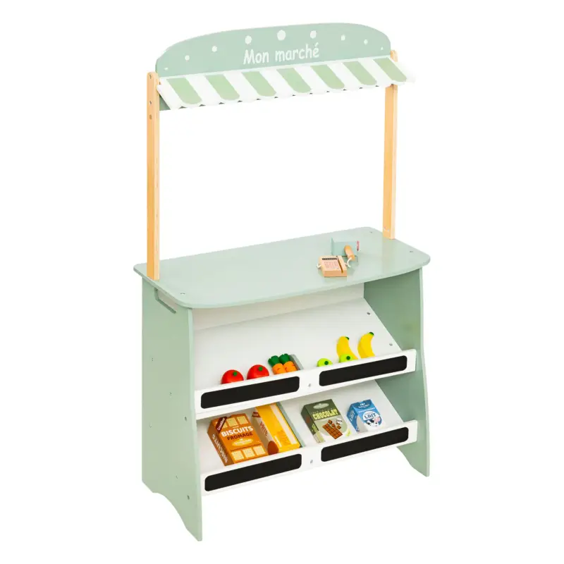 Hit cenowy Sklep drewniany dla dzieci MINTY, 60 x 29 x 99 cm