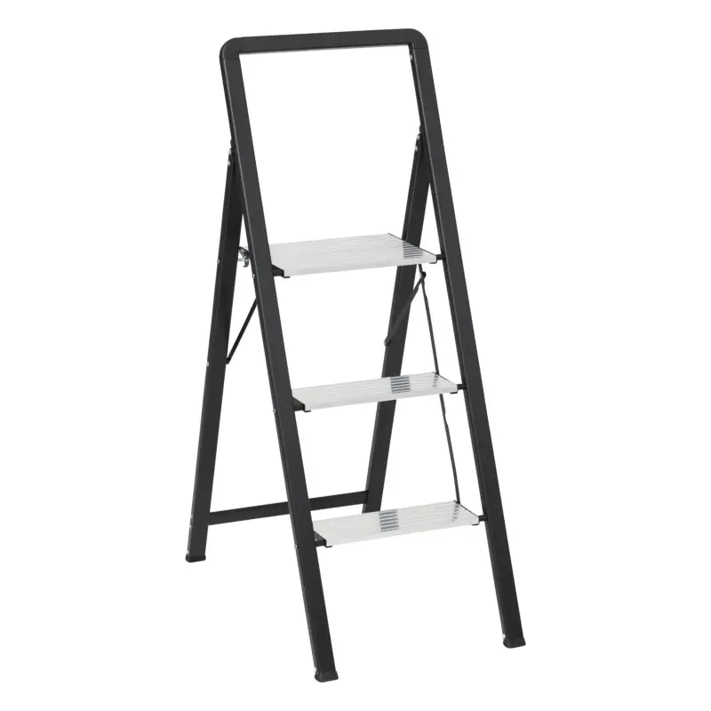 Rabat Drabina aluminiowa 3-stopniowa EASY, wys. 105 cm