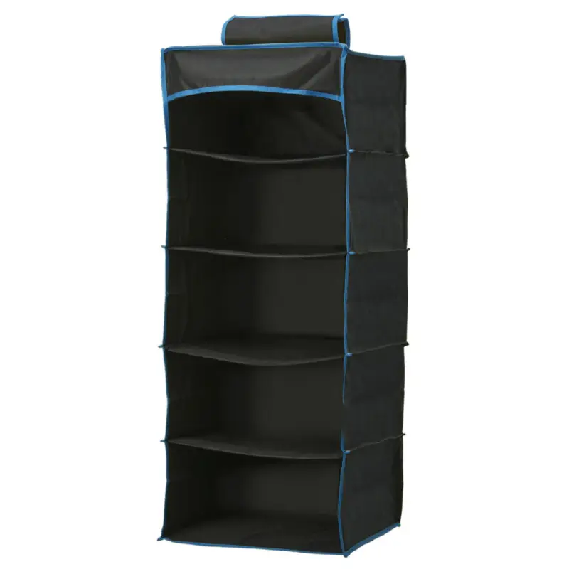 Taniej Organizer tekstylny do szafy, 5 półek, 34 x 34 x 85 cm