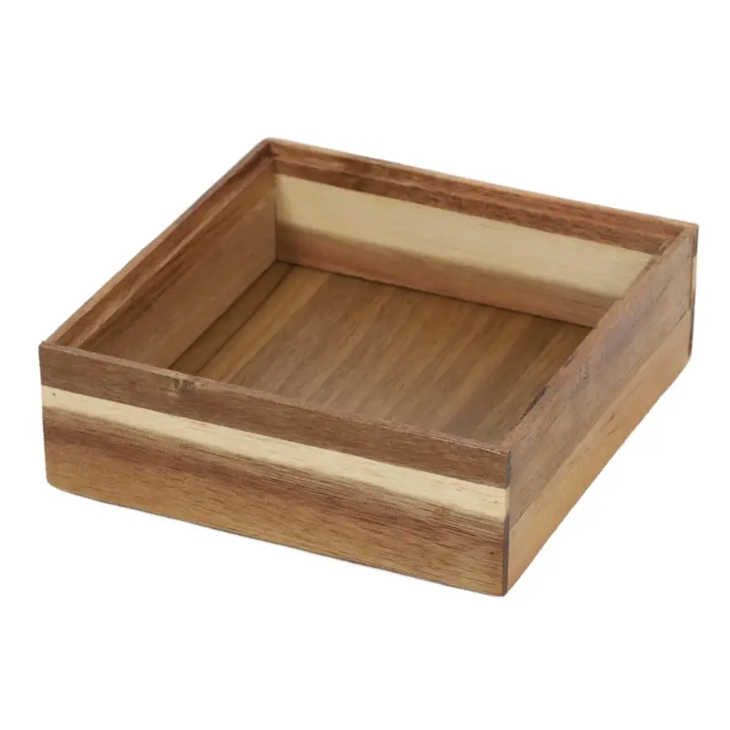 Ekspresowa dostawa Drewniany organizer na biurko HEDO do szuflady, 15 x 15 x 5 cm