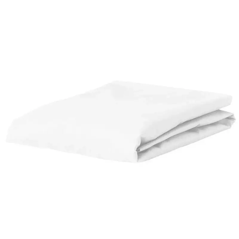 Białe prześcieradło na materac, 100% bawełna, 140/160 x 200/220 cm, Essenza Nowy