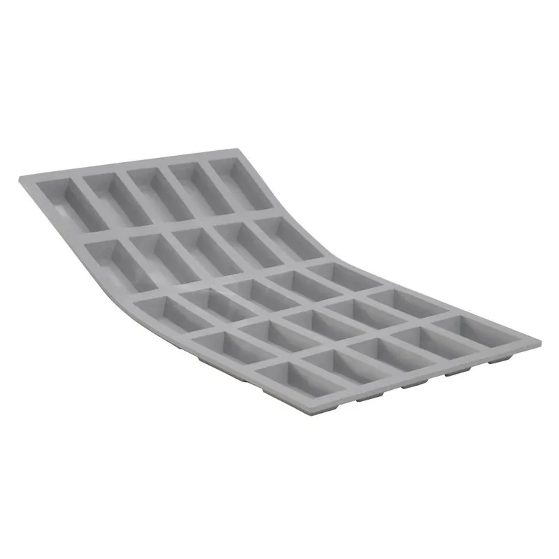 Forma do pieczenia ciast ELASTOMOULE na 25 mini babeczek Financiers, silikonowa, de Buyer Ekspresowa dostawa
