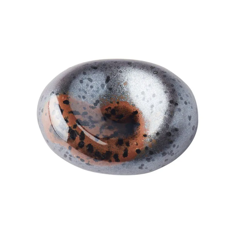 Okazja Podstawka do pałeczek kamyk MATT BLACK, porcelana, MIJ