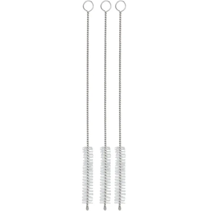 Oferta limitowana Szczotka do czyszczenia słomek ze stali nierdzewnej, zestaw 3 szt., WMF