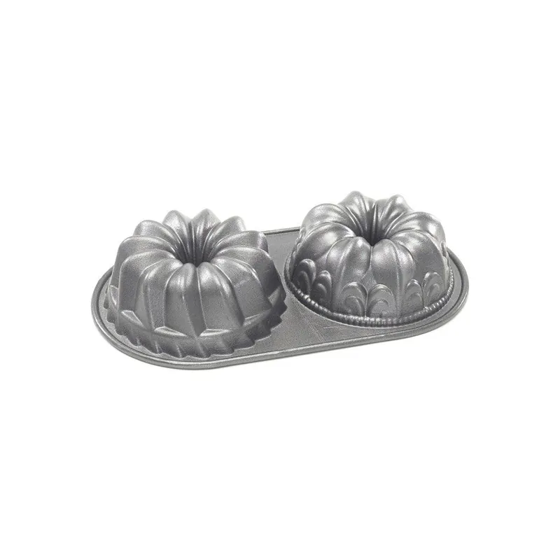 Formularz w sprawie 2 mały babeczki Duet Bundt® silver Nordic Ware Zamów dziś