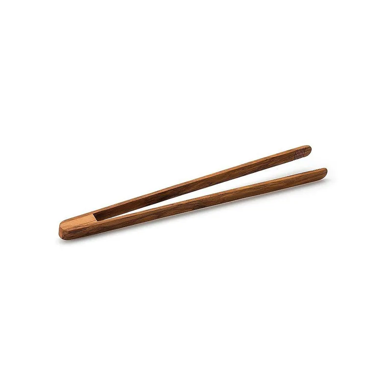 Ograniczona ilość Pęseta serwująca 40 cm, brązowy, drewno, Continenta