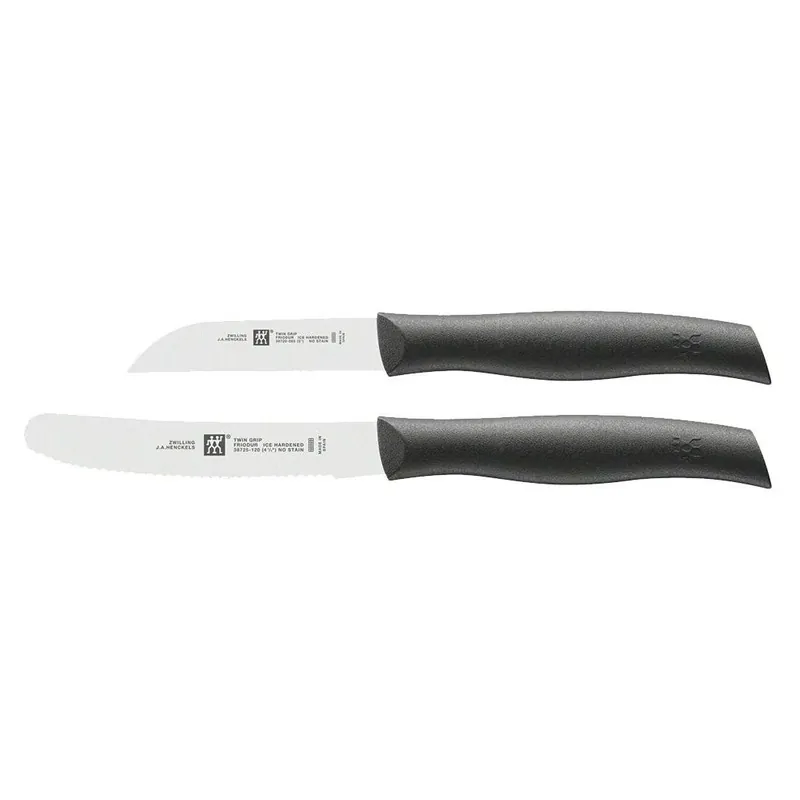Zestaw noży TWIN GRIP, 2 szt., czarny, Zwilling Taniej