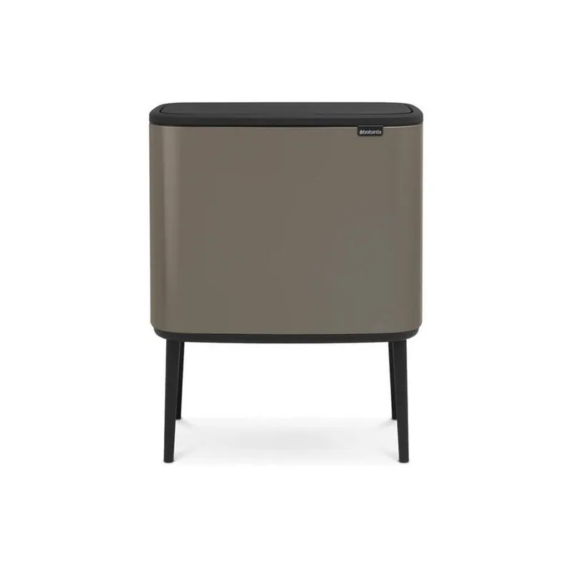 Kosz na śmieci dotykowy BO 3 x 11 l, platyna, Brabantia Oferta limitowana