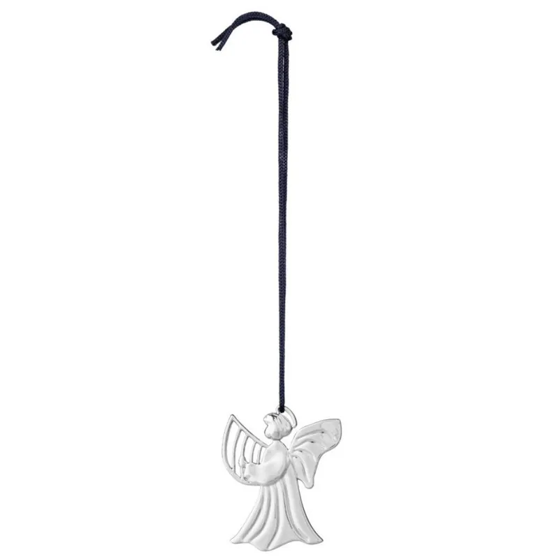 Ekspresowa dostawa Ozdoba choinkowa HARP ANGEL 7 cm, posrebrzana, Rosendahl