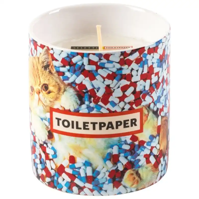 Świeca zapachowa TOILETPAPER PILLS 9,5 cm Seletti Taniej
