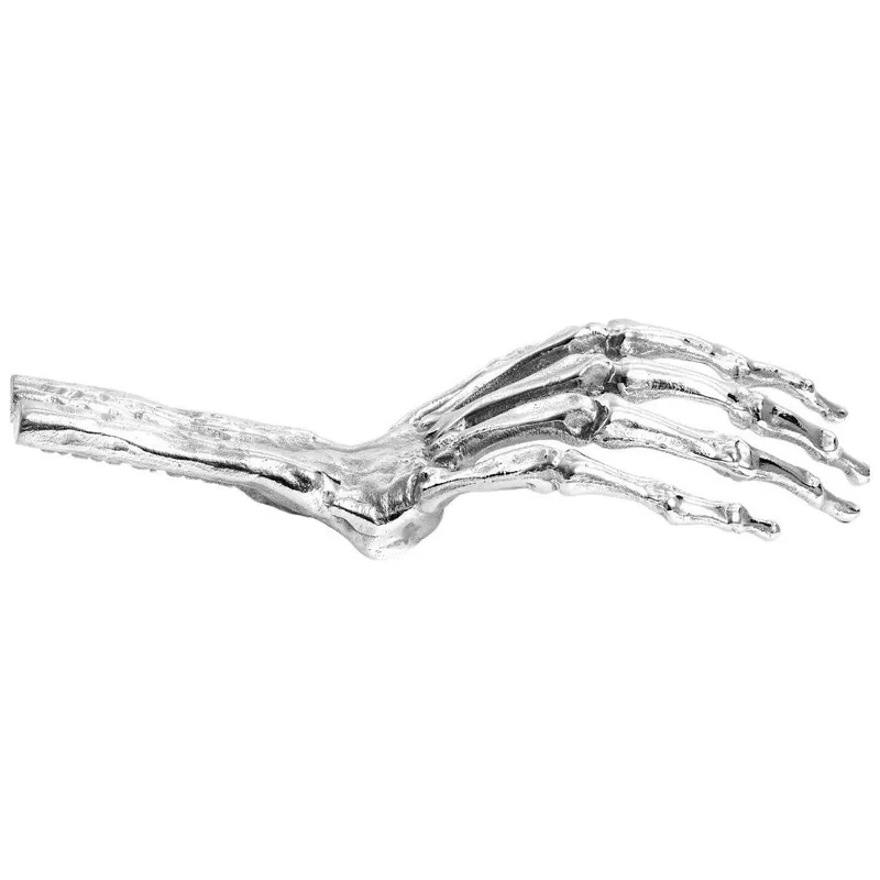 Zniżka Figurka WUNDERKAMMER SKELETON HAND 24 cm, srebrna, aluminium, Seletti