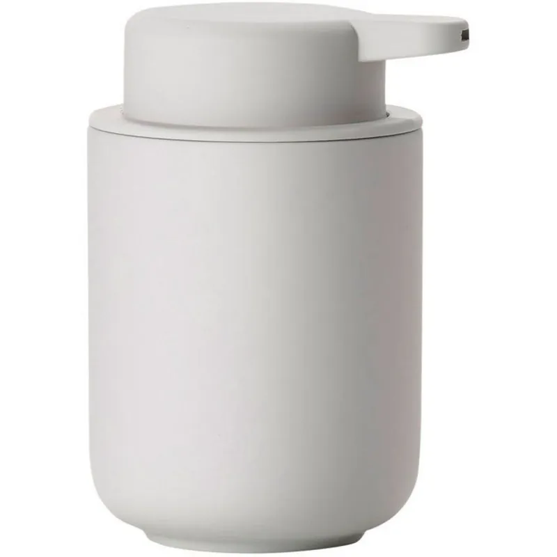 Super okazja Dozownik mydła UME 250 ml, jasnoszary, ceramiczny, Zone Denmark